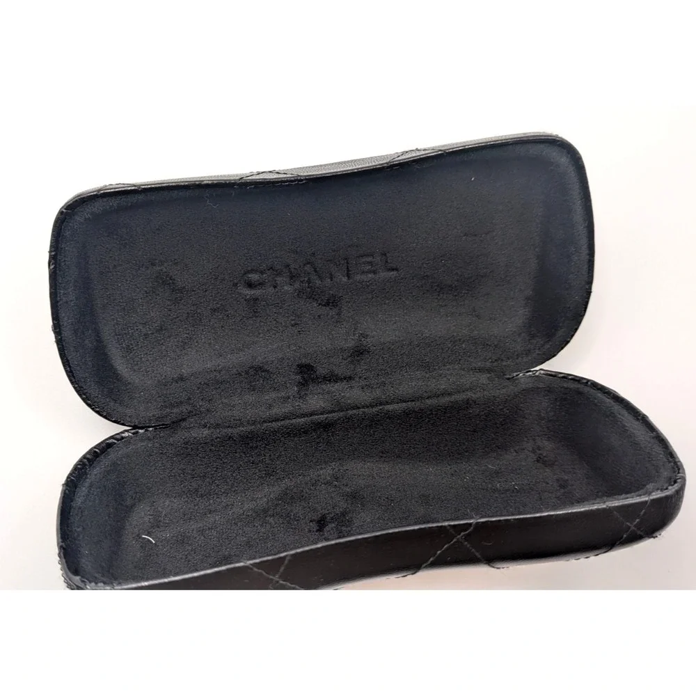 Chanel Eyeglass Sunglasses Case Black 